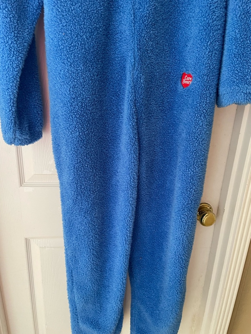 Care Bears Blue Grumpy Bear Blue Adult Onesie Size Large - Picture 8 of 12